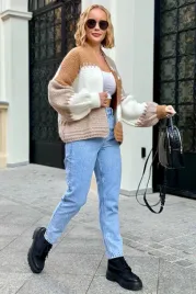 krotki-kardigan-oversize-karmel-bezowy-one-size