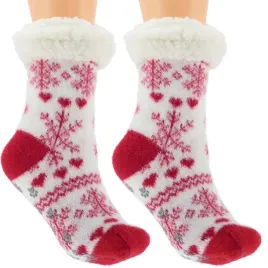 hipoalergiczne-dzieciece-cieple-skarpetki-zimowe-kapcie-abs-28-31-czerwone