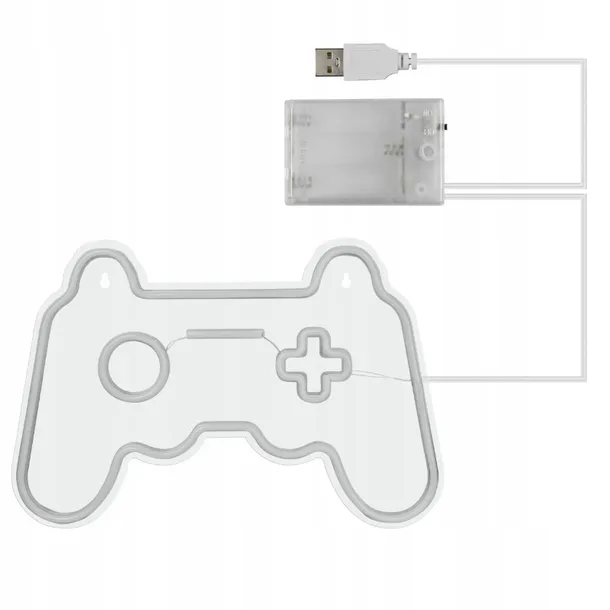dpm-neon-led-gamepad-41-x-275-cm-wysokosc-produktu-27-5-cm