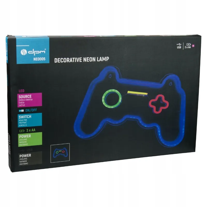 dpm-neon-led-gamepad-41-x-275-cm