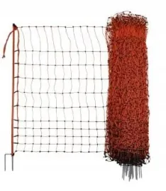 siatka-elektryczna-dla-drobiu-50m-x-106cm-szpic-pomaranczowy-kerbl