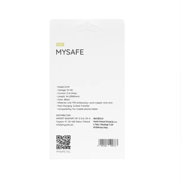 mysafe-kabel-cl1m-micro-usb-1m-czarny-stan-opakowania-zastepcze
