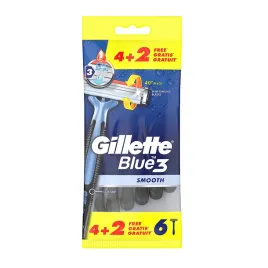 gillette-blue3-smooth-maszynki-jednorazowe-6-sztuk