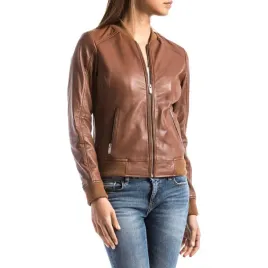 kurtka-damska-skorzana-blue-wellford-benoue-brazowa