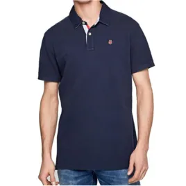 koszulka-meska-pepe-jeans-bawelniana-polo-granatowa