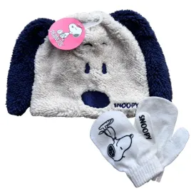 komplet-czapka-rekawiczki-peanuts-snoopy-zimowy-piesek-granatowy