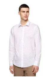 koszula-meska-united-colors-of-benetton-basic-biala-w-rybki