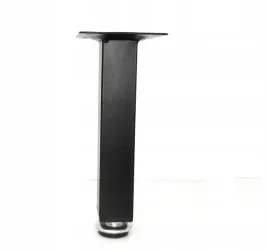 nozka-meblowa-kwadratowa-stopka-150mm-czarny-mat