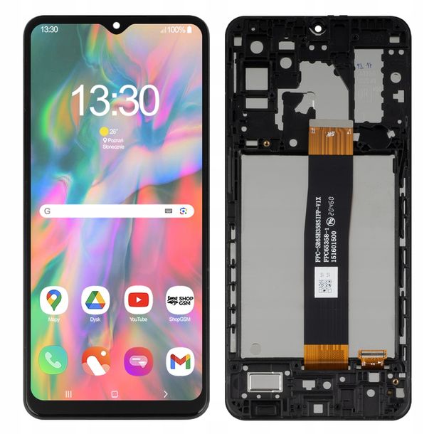 ﻿WYŚWIETLACZ EKRAN LCD DO SAMSUNG A32 5G A326 RAMKA