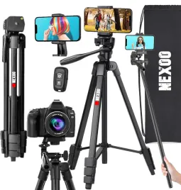 statyw-5w1-tripod-161cm-pilot-uchwyt-na-telefon-nexo-czarny-pilot-pokrowiec