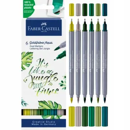 pisaki-akwarelowe-goldfaber-dwustronne-handlettering-6szt-faber-castell