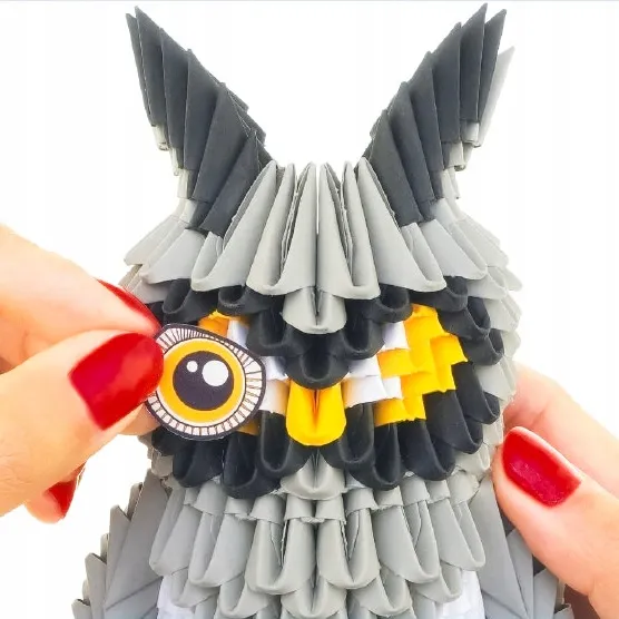 origami-3d-sowa-material-papier