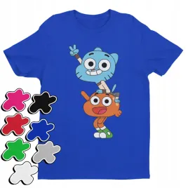 koszulka-t-shirt-dziecieca-z-nadrukiem-gumball-darwin-rozne-xl-158-164