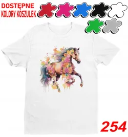 dziecieca-koszulka-t-shirt-z-nadrukiem-duzy-wybor-unicorn-konie-s-122-128