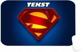 podkladka-pod-myszke-z-nadrukiem-superman-bohater-wzory-tekst-gratis-29x36