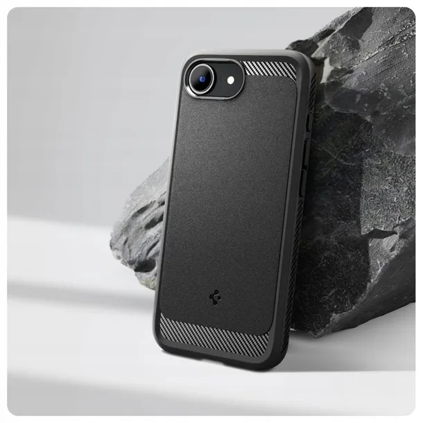 spigen-rugged-armor-mag-magsafe-etui-do-iphone-16e-matte-black-certyfikat-ce