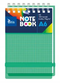 kolonotatnik-a6-okladka-pp-kolor-zielony-70g-m2-100-kartek