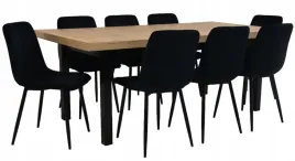 stol-rozkladany-100x200-280cm-8-krzesel-tapicerowanych-welur-kolory
