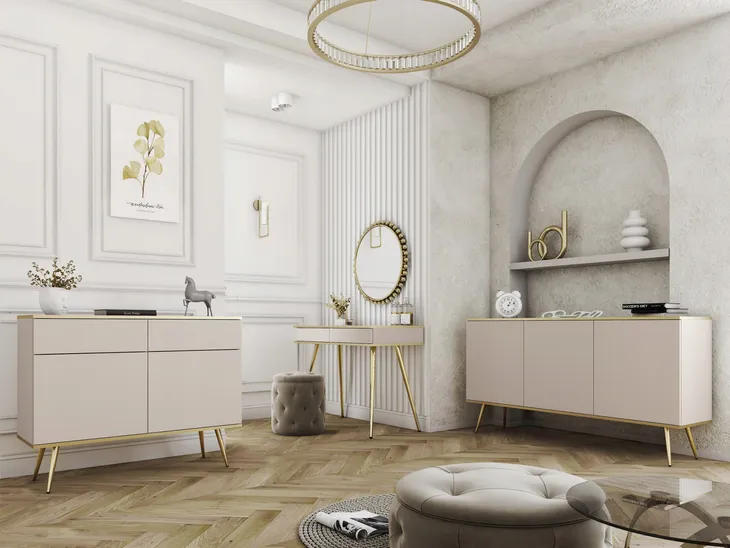 komoda-oro-107-cm-bez-zlote-wysokie-nozki-kolor-mebla-odcienie-bezu