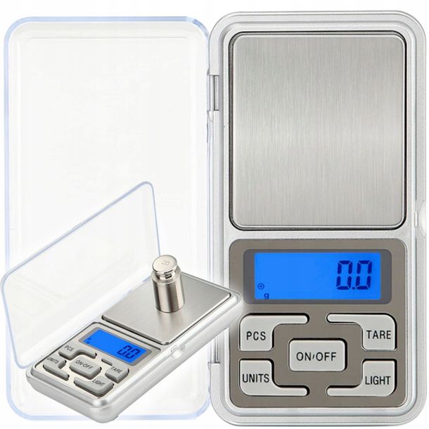 ﻿Waga Elektroniczna Dokładna Jubilerska 0.01g/200g