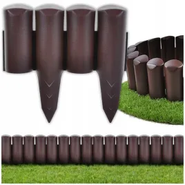 palisada-ogrodowa-300cm-obrzeze-ogrodowe-plotek-ogrodowy-plastikowy-uv-braz