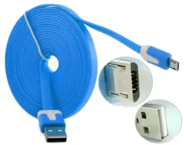 plaski-kabel-przewod-micro-usb-do-samsung-huawei-xiaomi-wytrzymaly-1m