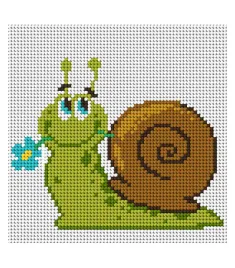 kanwa-slimak-15x15cm-1032