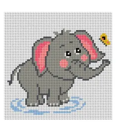 kanwa-slonik-15x15cm-1034