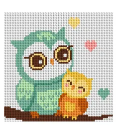 kanwa-kolorowe-sowy-15x15cm-1041