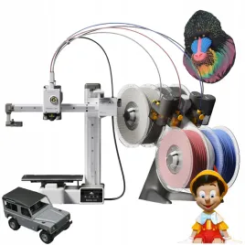 Drukarka 3D Bambu Lab A1 mini Combo + AMS lite – 240989616 - ERLI.pl