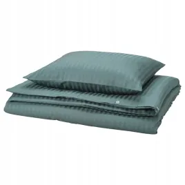 ikea-nattjasmin-posciel-niebiesko-zielona-150x200-50x60-cm