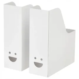 ikea-tjabba-segregator-kartonowy-tekturowy-bialy-2-x-10-kompletow