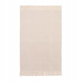 ikea-sortso-dywanik-chodnik-tkany-dywan-bezowy-55x85-bawelna