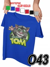koszulka-dziecieca-z-nadrukiem-talkin-tom-kot-rozne-gierki-xl-158-164