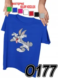 koszulka-dziecieca-z-nadrukiem-krolik-bugs-kreskowki-bajki-l-146-152
