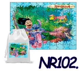 puzzle-192-el-ukladanka-prezent-lilo-and-sticz-angel-woreczek-z-nadrukiem