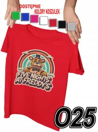 koszulka-dziecieca-z-nadrukiem-znane-gry-fnaf-5-nigts-at-fredy-l-146-152
