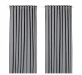 ikea-majgull-zaslony-zaciemniajace-para-na-tasmie-szary-145x300-cm