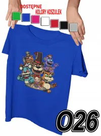koszulka-dziecieca-z-nadrukiem-znane-gry-fnaf-5-nigts-at-fredy-xl-158-164