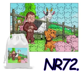 puzzle-110-el-ukladanka-prezent-ciekawski-george-woreczek-z-nadrukiem
