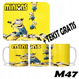 kubek-ceramiczny-podkladka-pod-myszke-minionki-prezent-tekst-gratis