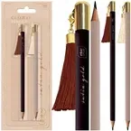 olowek-z-zawieszka-hb-satin-gold-prezentowy-interdruk-2-szt-nudle