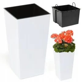 doniczka-donica-lamela-finezja-30x30h57-wysoki-polysk-biala-wklad