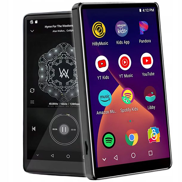 ﻿ODTWARZACZ BLUETOOTH MP3 MP4 32GB WiFi RADIO FM HiFi DYKTAFON + SŁUCHAWKI