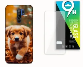 etui-case-do-xiaomi-redmi-9-szklo-hartowane-wzor-piesek-pupilek