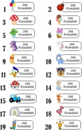 imiennik-naprasowanka-dla-dziecka-metki-60-sztuk