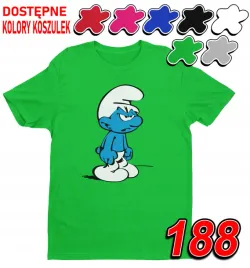 dziecieca-koszulka-t-shirt-z-nadrukiem-duzy-wybor-maruda-smerf-l-146-152