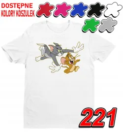 dziecieca-koszulka-t-shirt-z-nadrukiem-rom-jerry-kot-myszka-xxs-98-104