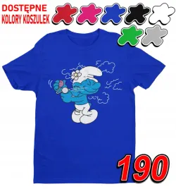 dziecieca-koszulka-t-shirt-z-nadrukiem-duzy-wybor-lalus-smerf-s-122-128