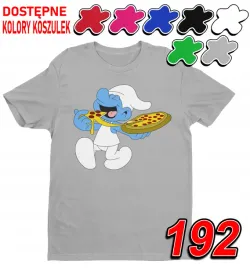 dziecieca-koszulka-t-shirt-z-nadrukiem-pizza-kucharz-smerf-xl-158-164
